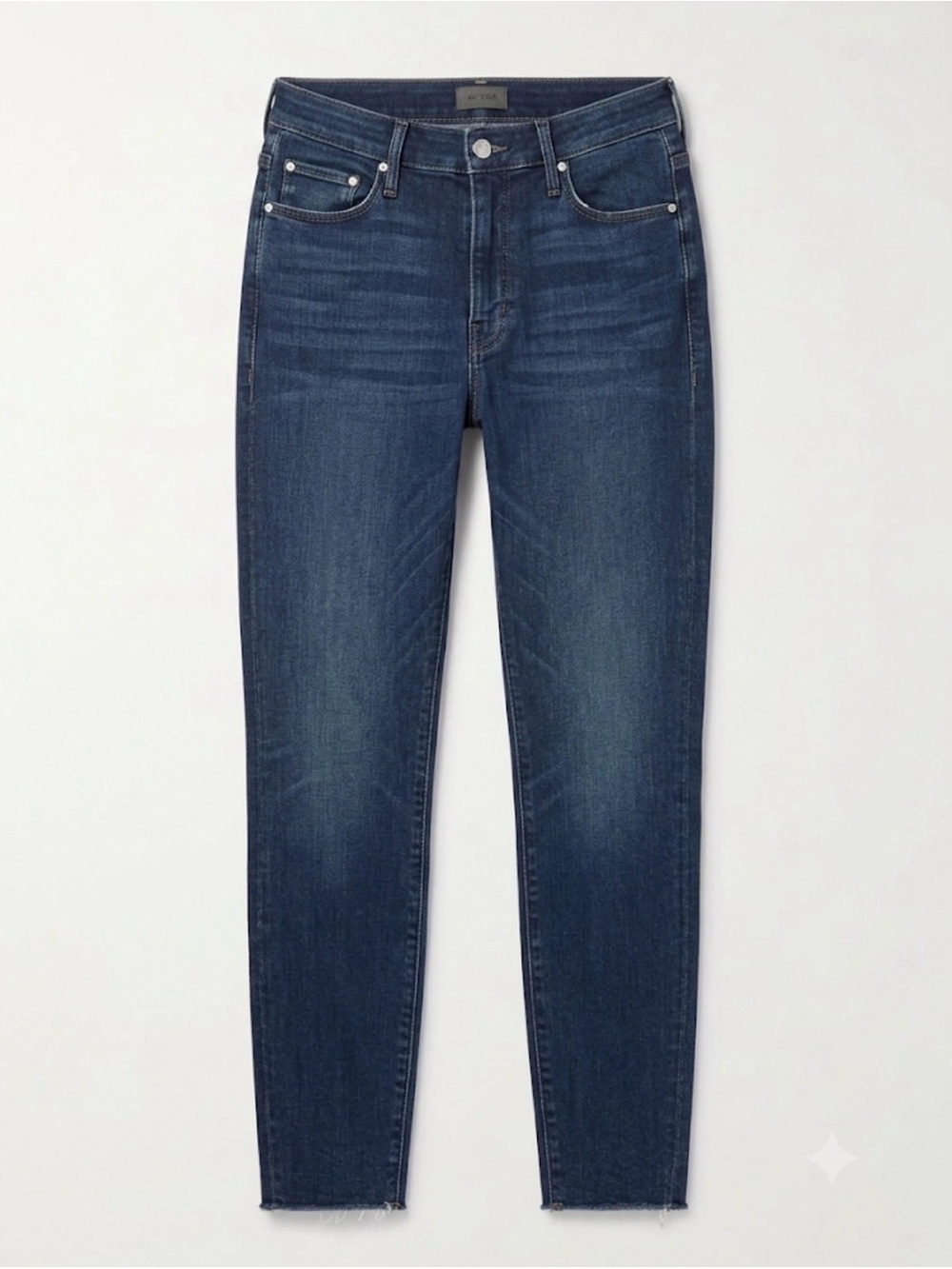 MOTHER Dark Denim Skinny Jeans